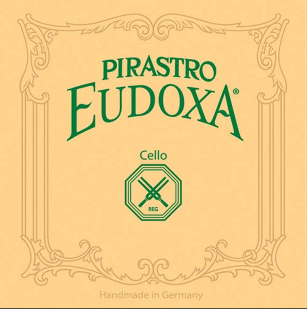Pirastro Eudoxa Cello A String, Aluminum-Wound Gut, 4/4