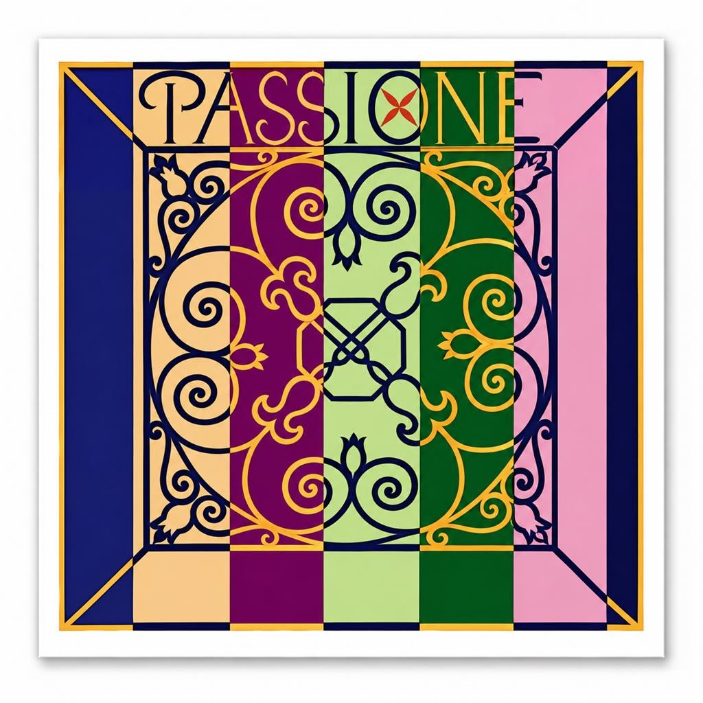 Pirastro Passione Violin A String, Aluminum-Wound Gut