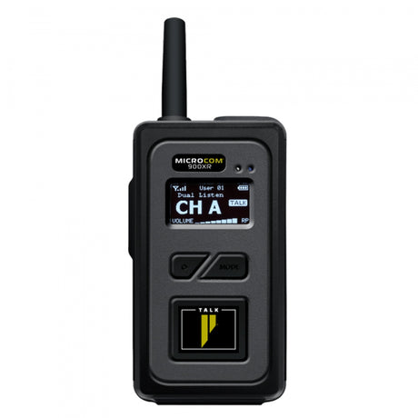 Pliant Technologies MicroCom 900XR 2-Channel Full-Duplex Multi-User Wireless Intercom System