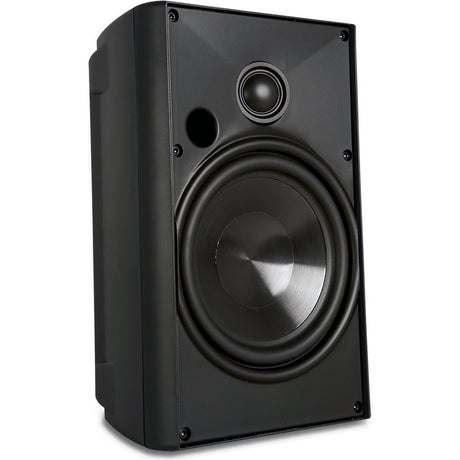 Proficient Audio AW525 5.25-Inch 2-Way Polypropylene Outdoor Speaker Pair - Black