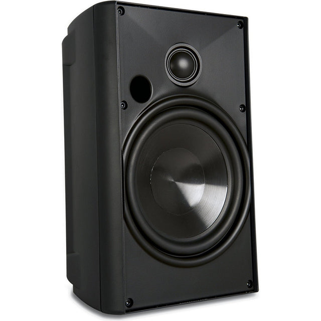 Proficient Audio AW525 5.25-Inch 2-Way Polypropylene Outdoor Speaker Pair - Black