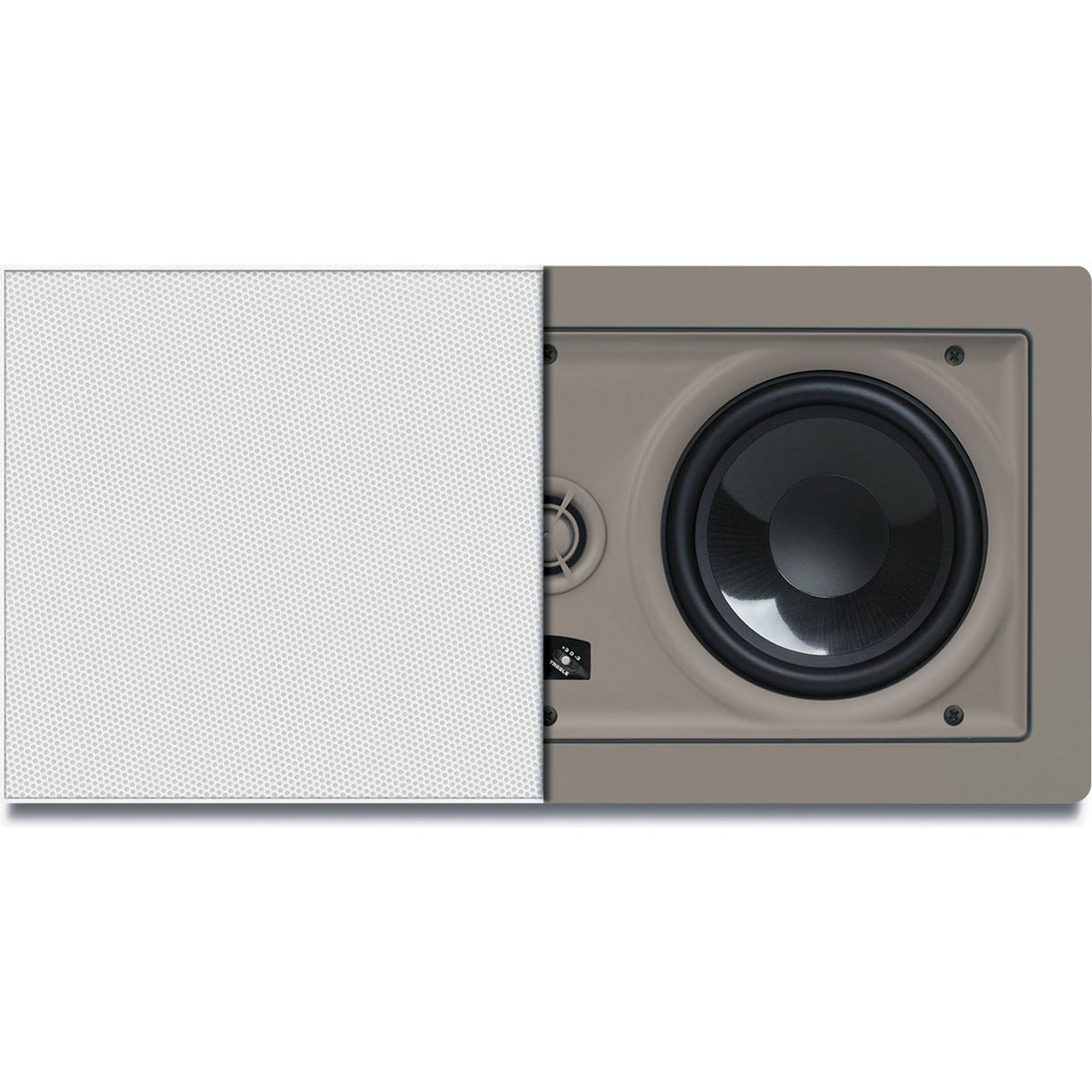 Proficient Audio IW530 Protege In-Wall LCR Speaker with Dual 5-1/4-Inch Graphite Woofers