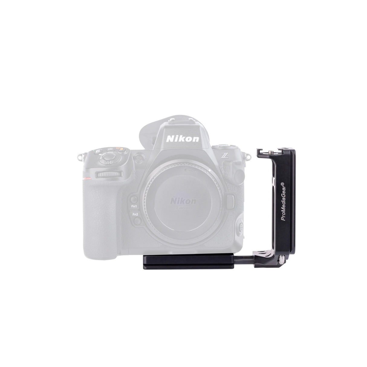 ProMediaGear PLNZ83T Arca-Swiss L-Bracket for Nikon Z8 with QD Offset Type