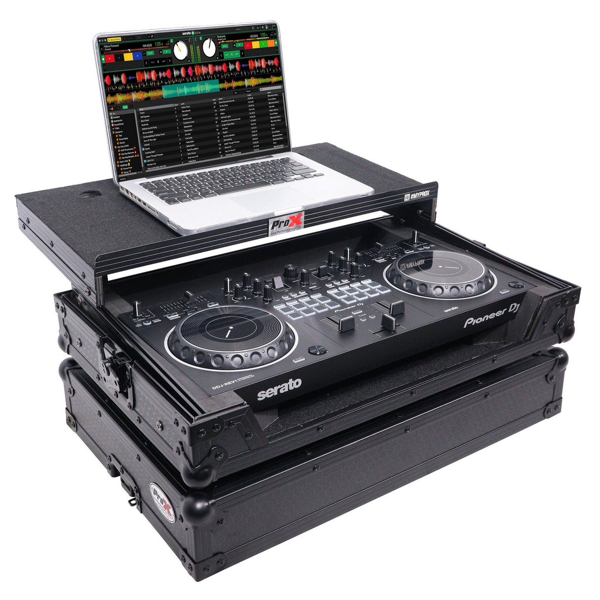ProX X-DDJREV1 Case for Pioneer DJ DDJ-REV1 DJ Controller - Black