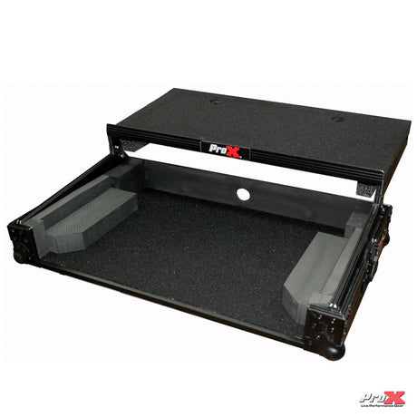 ProX X-MXTPRO3 Case for Numark MixTrack 3 Pro 3 and Platinum Digital Controller with Laptop Shelf - Black