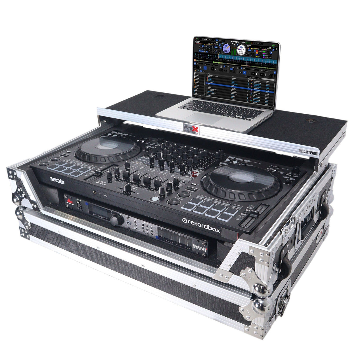 ProX XS-DDJFLX10 WLT Case for Pioneer DJ DDJ-FLX10 DJ Controller - Silver / None