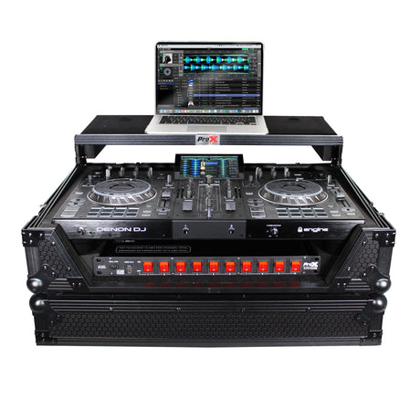 ProX XS-PRIME2 Case for Denon PRIME 2 DJ Controller with Laptop Shelf