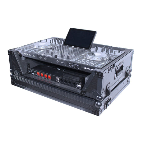 ProX XS-PRIME4 Case for Denon PRIME 4 DJ Controller with Rack Space and Wheels