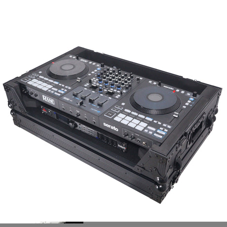 ProX XS-RANEFOUR Case for RANE Four DJ Controller with 1U Rack Space and Wheels - Black