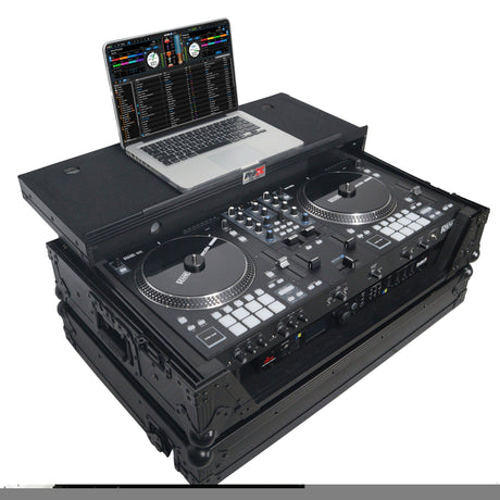 ProX XS-RANEONE Case for RANE One DJ Controller with Sliding Laptop Shelf - Black