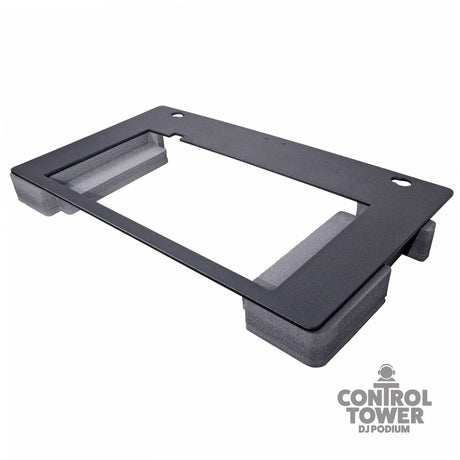 ProX XZF-DJ Plate Replacement for Control Tower DJ Podium - Pioneer DJ Opus Quad / Black