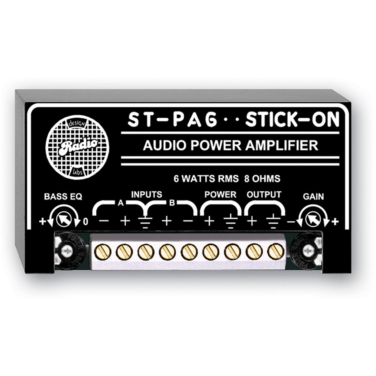 RDL ST-PA6 6W Mono Audio Amplifier