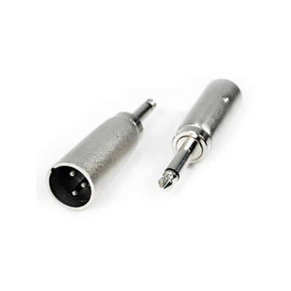 Remote Audio APP12 Set Link 1/4in TS Plug to XLR3M Barrel Adapter
