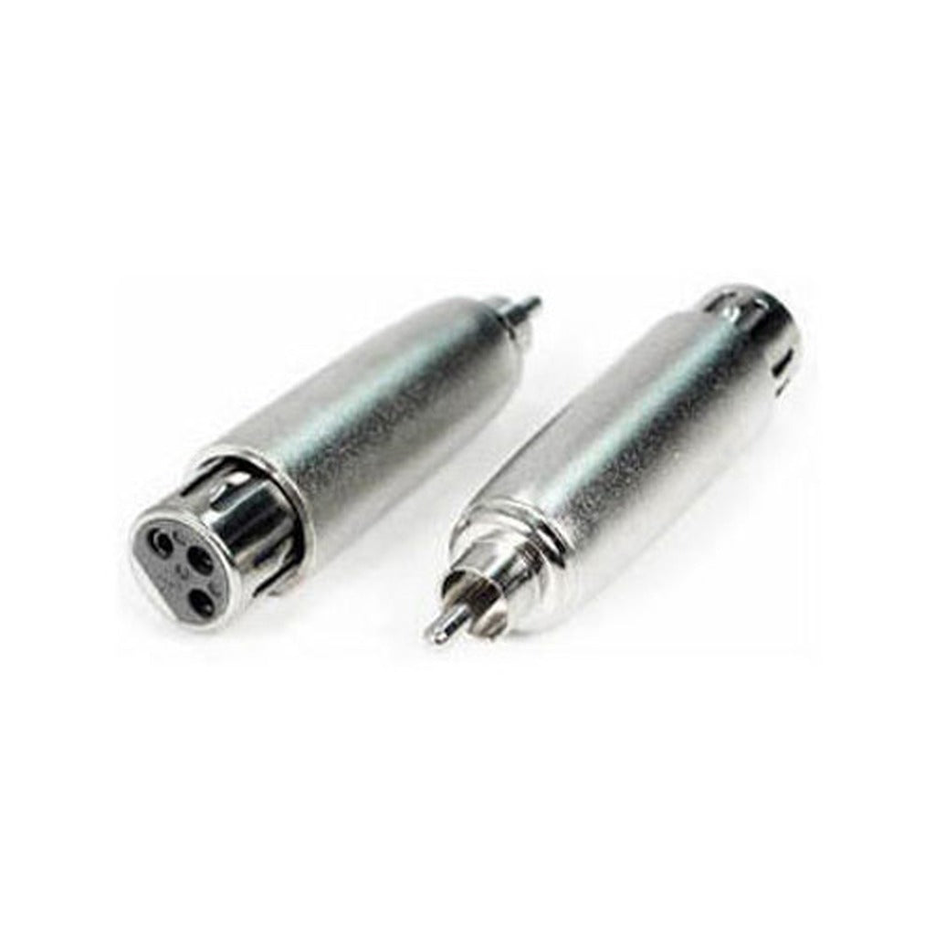 Remote Audio APP31 Set Link XLR3F to RCA Phono Plug Barrel Adapter