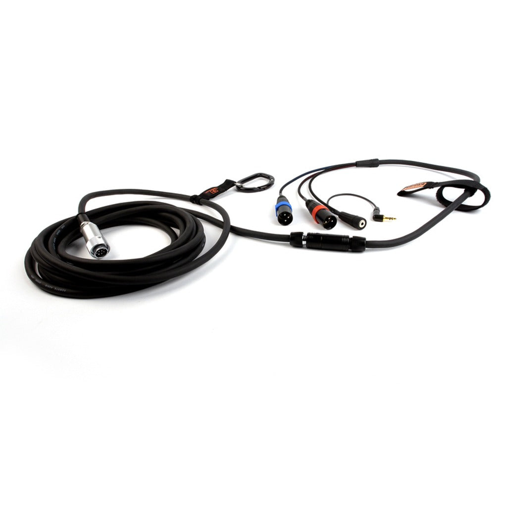 Remote Audio CABETACCS104 ENG Breakaway 10-Pin Hirose to Standard Camera 20 ft
