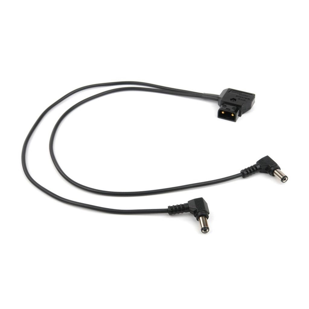 Remote Audio CALEPWRBTAPY PowerTap to Dual S760 Right-Angle Coax Y Cable 14 in