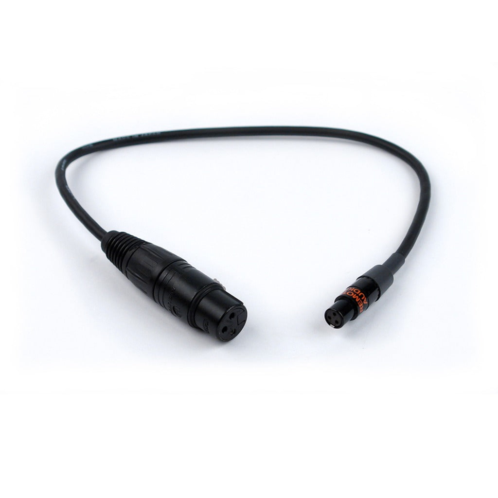 Remote Audio CAX3FT3F24 XLR3F to TA3F Balanced Adapter Cable 2 ft
