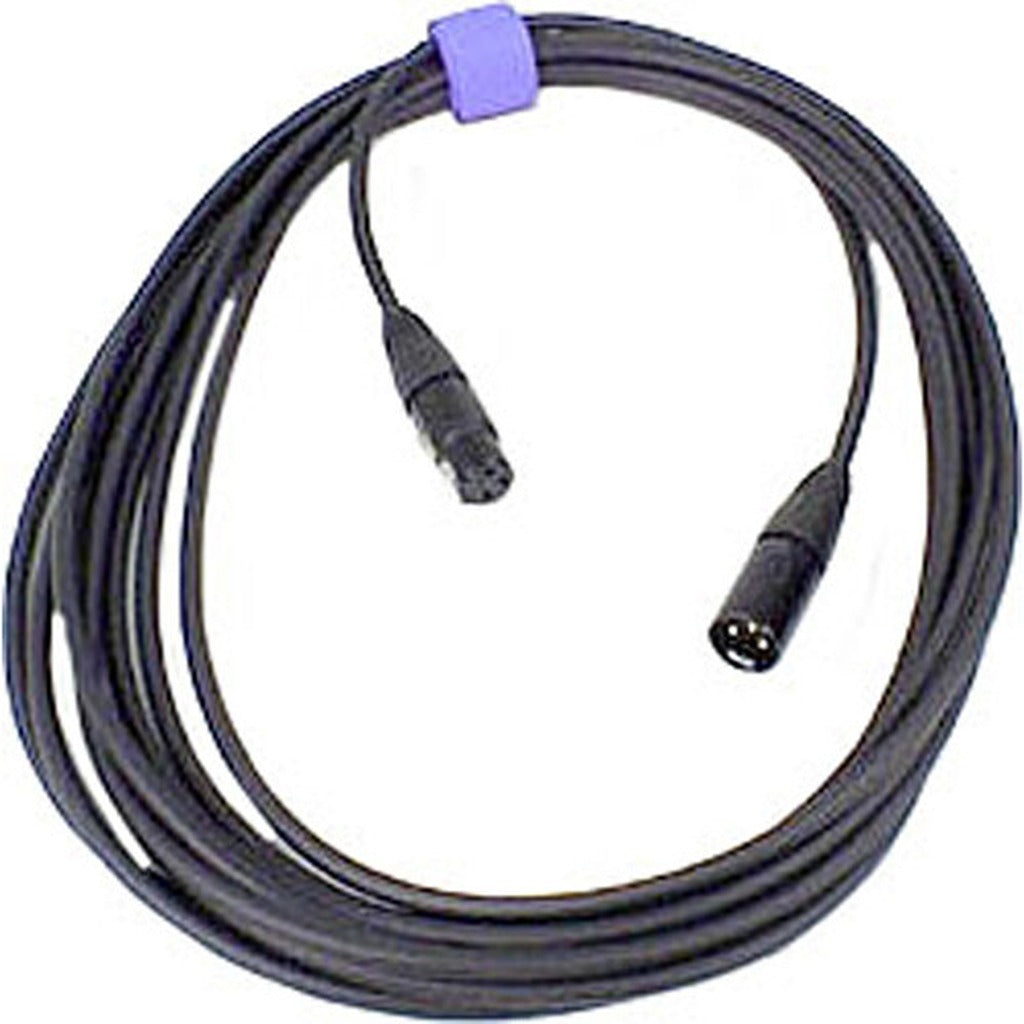 Remote Audio CAXLRQN25 XLR3F to XLR3M Canare Star Quad Mic Cable 25 ft
