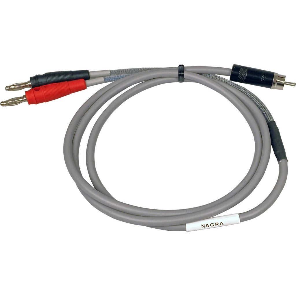 Remote Audio NAGMIRB RCA to 2 Banana Mono Line Input Cable for Nagra 48 in