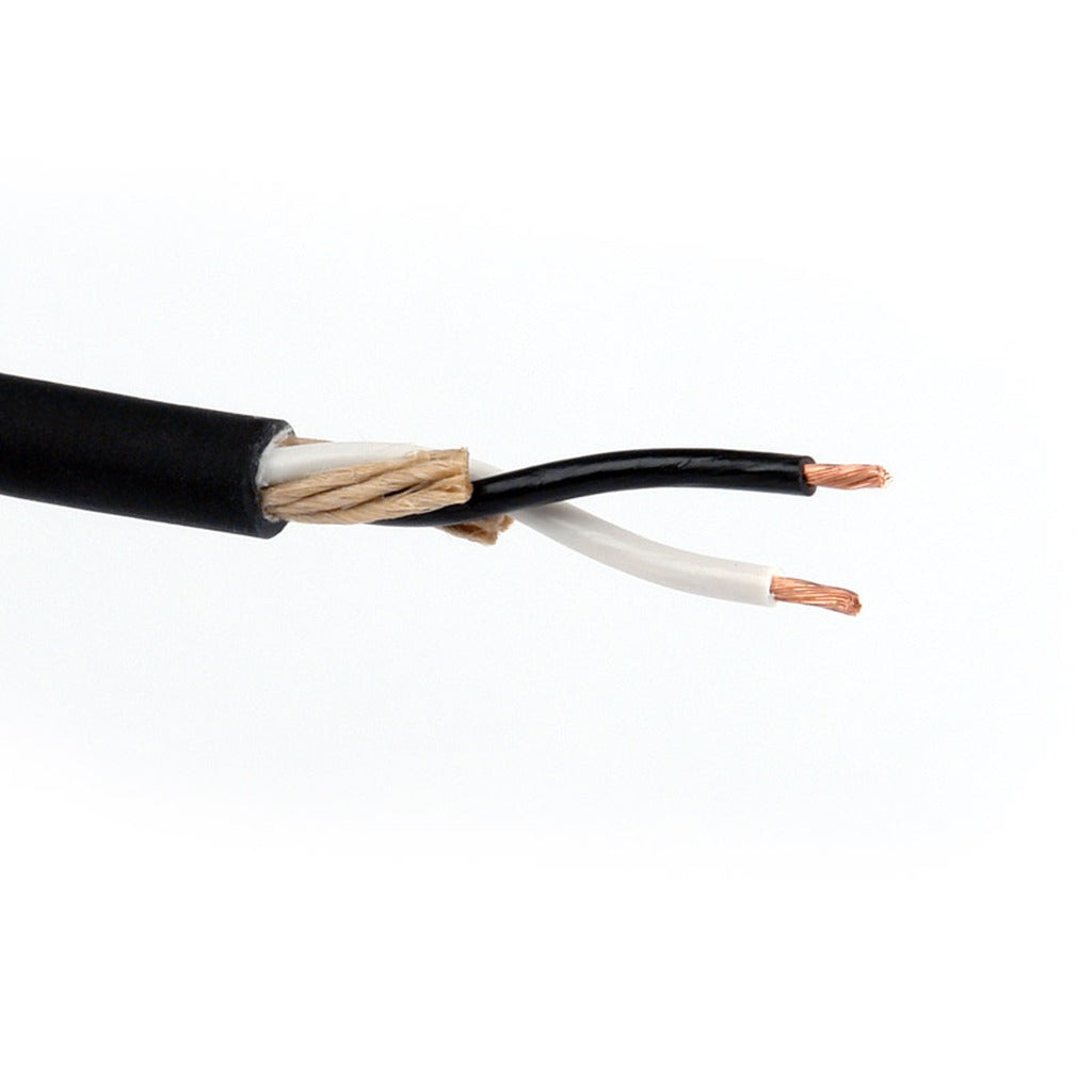 Remote Audio PF18/2 Powerflex 2-Conductor 18 AWG DC Power Cable, 25 ft Cut