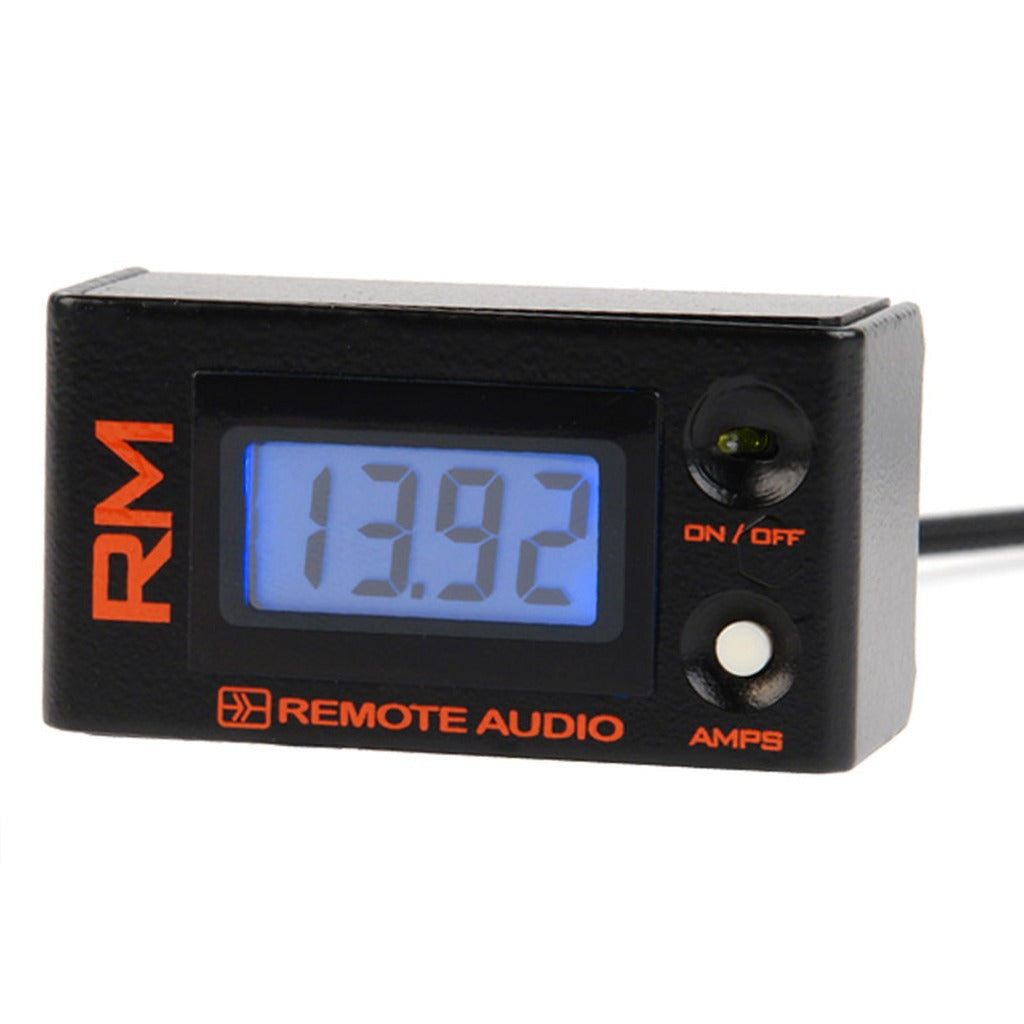 Remote Audio RMV2 RM v2 Remote Volt/Amp Meter and On/Off Switch 2 ft Cable