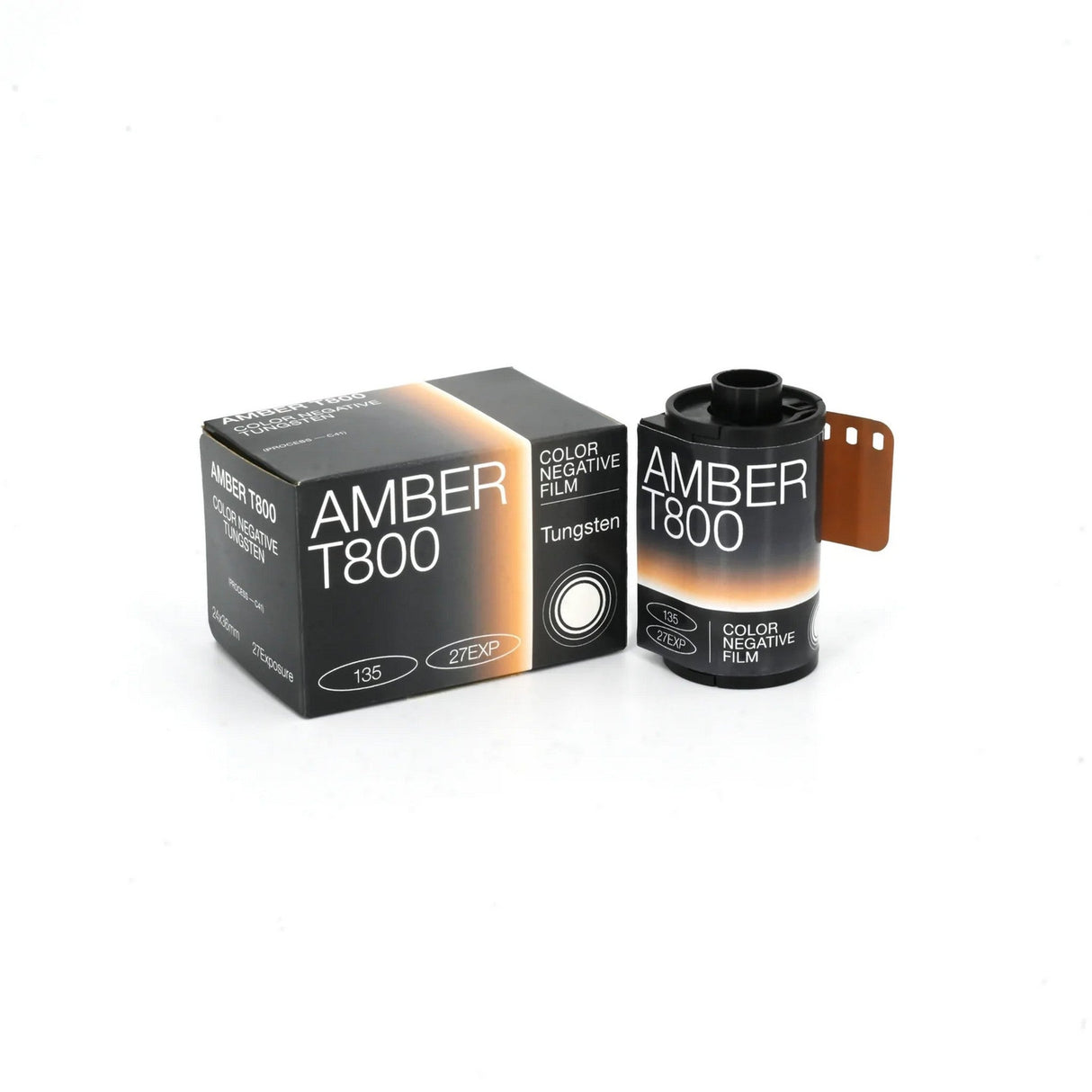 RETOCOLOR Amber 800 ISO Color Negative Movie Film 35mm x 27exp.