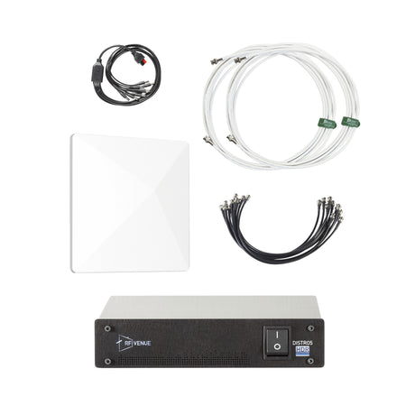 RF Venue DISTRO5HDR with D-ARCB Antenna and Cables - White