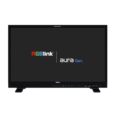 RGBlink 4k/8k Aura UHD Gen 2 Professional Film and Television Production HDR Monitor - 32 inches / No / 2x V-Mount