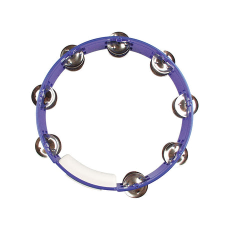 Rhythm Tech TC4040 True Colors Tambourine Blue 10-Inch