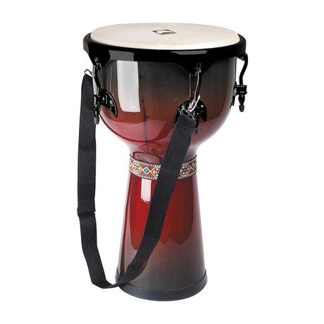 Rhythm Tech Djembe Drum - Red/Black