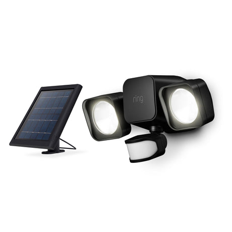 Ring 1200 Lumen Solar Floodlight with Motion Detection - Black