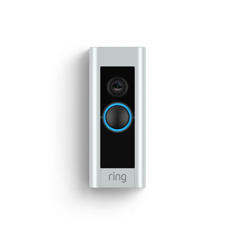 Ring Wired Doorbell Plus with Color Night Vision Satin Nickel