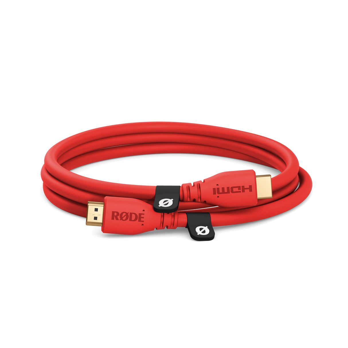 RODE Premium High Speed HDMI Cables with Ethernet - Red / 1.5-Meters