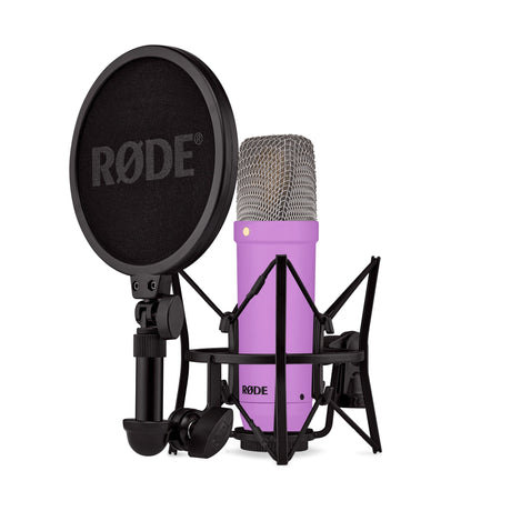 RODE NT1 Signature Cardioid Studio Condenser Microphone - Purple