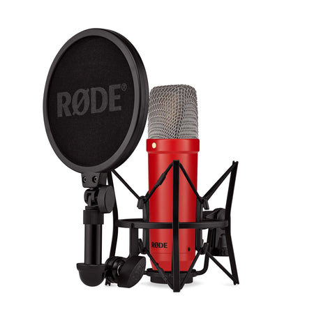 RODE NT1 Signature Cardioid Studio Condenser Microphone - Red