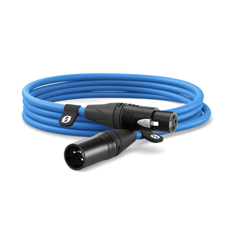 RODE Premium Male to Female XLR Cable 3 or 6-Meter - Blue / 3m (10-Feet)