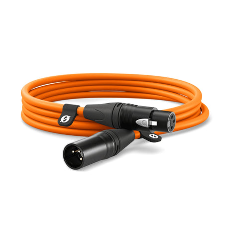 RODE Premium Male to Female XLR Cable 3 or 6-Meter - Orange / 3m (10-Feet)