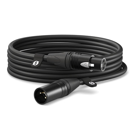 RODE Premium Male to Female XLR Cable 3 or 6-Meter - Black / 6m (20-Feet)