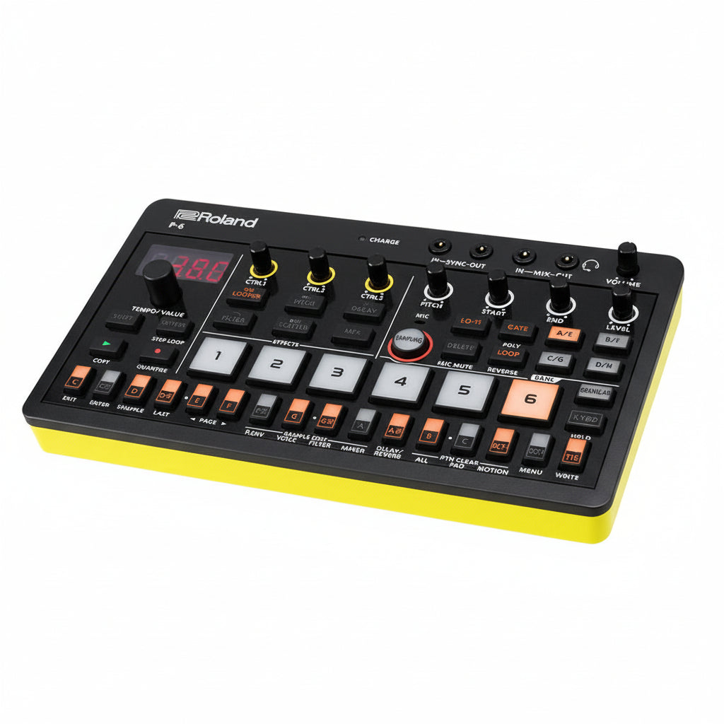 Roland P-6 AIRA Compact Creative Sampler with 64-Step Sequencer