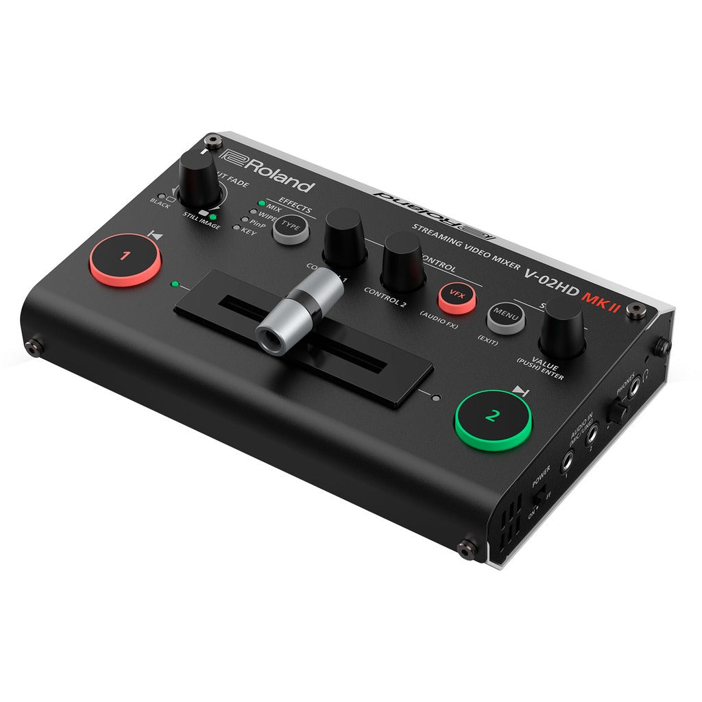 Roland V-02HD MK II Streaming Video Mixer with USB-C Output
