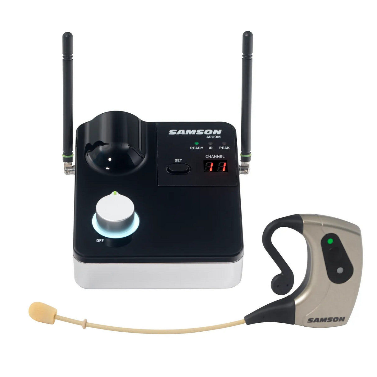 Samson Airline Micro ESm Micro Earset Wireless System, K 477-492 MHz