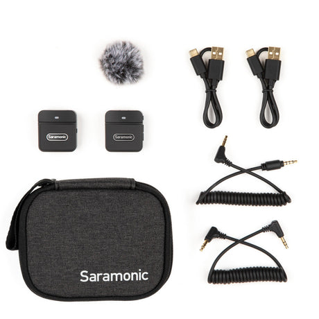 Saramonic Blink 100 Series 2.4 GHz Ultra-Portable Clip-On Wireless Microphone System - Clip-On Wireless Microphone