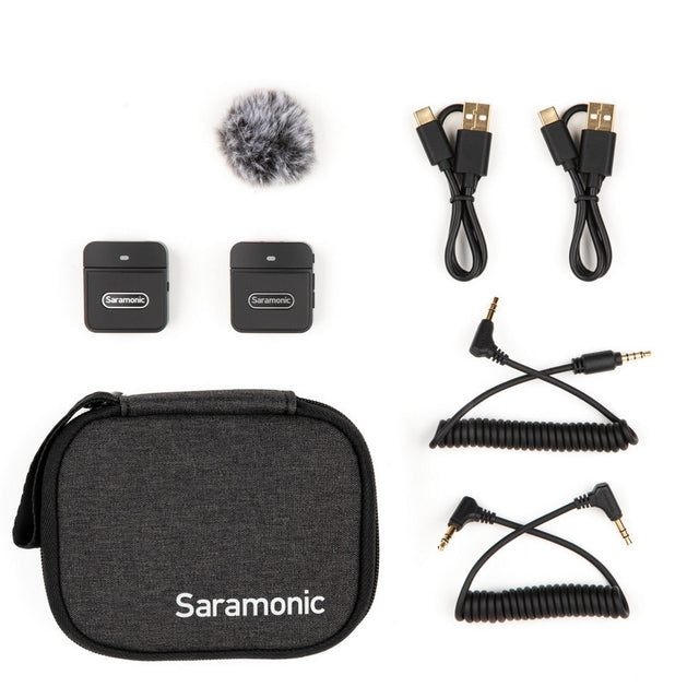 Saramonic Blink 100 Series 2.4 GHz Ultra-Portable Clip-On Wireless Microphone System - Clip-On Wireless Microphone