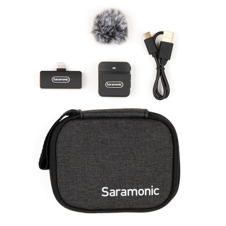 Saramonic Blink 100 Series 2.4 GHz Ultra-Portable Clip-On Wireless Microphone System - Clip-On Wireless Microphone