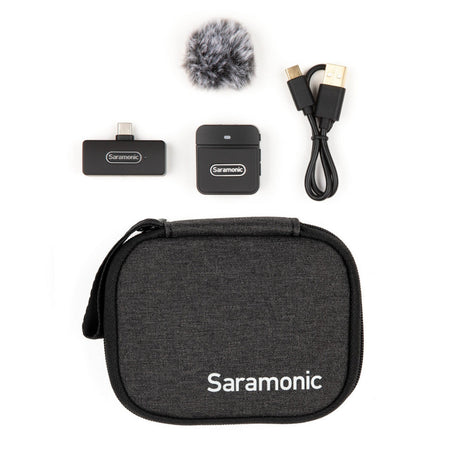Saramonic Blink 100 Series 2.4 GHz Ultra-Portable Clip-On Wireless Microphone System - Clip-On Wireless Mic System