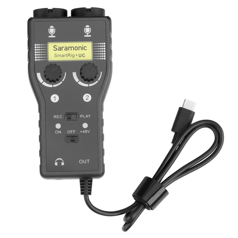 Saramonic SmartRig+UC 2-Channel USB-C Microphone & Instrument Audio Interface