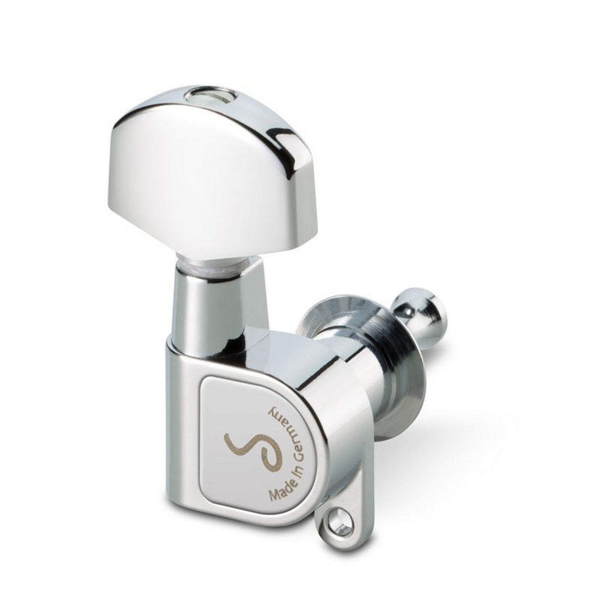 Schaller 10010223.02.36 M6 180 Locking Tuning Machines, Chrome, 3L/3R