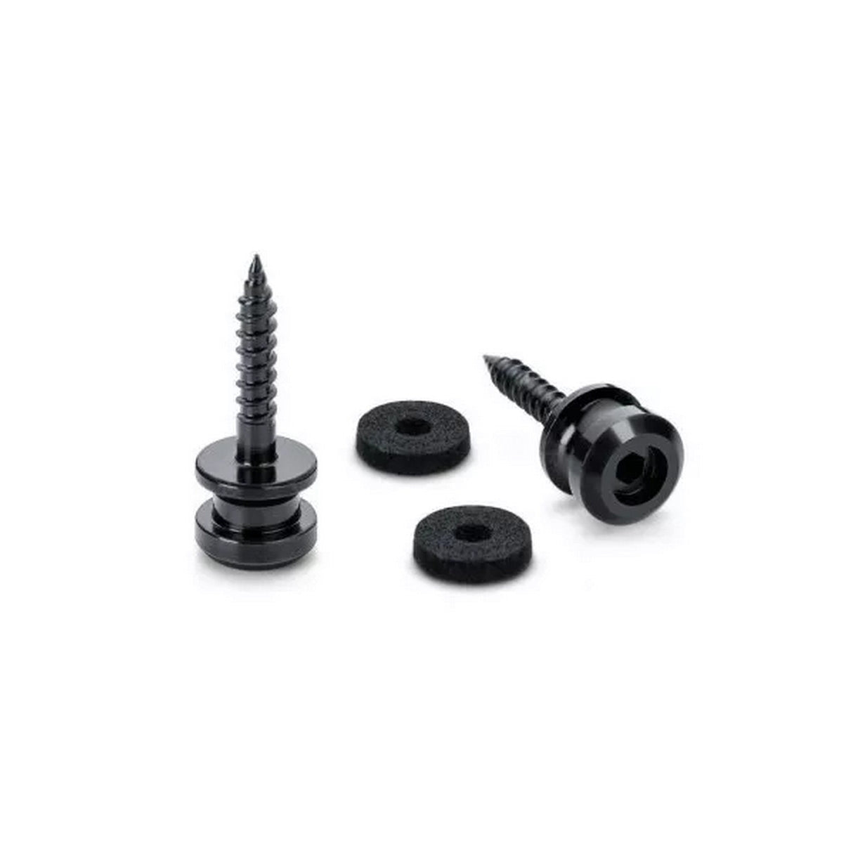 Schaller 24030400 Buttons M for S-Locks, Black Chrome