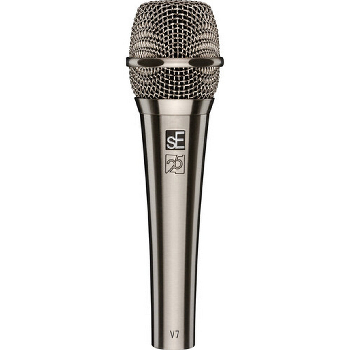 sE Electronics V7 25th Anniversary Edition Handheld Supercardioid Dynamic Microphone, Limited Nickel Edition