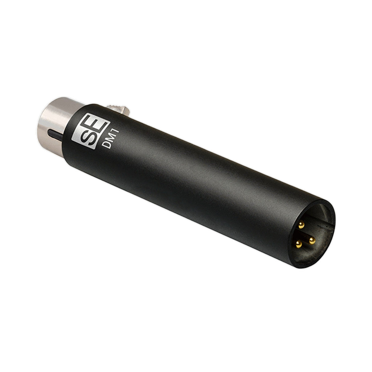 sE Electronics DM1 Dynamite Active Inline Microphone Preamp with 28dB Gain - Black